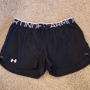 Under Armour Women's Black Athletic Shorts
